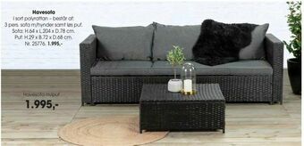 Daells Bolighus Havesofa tilbud
