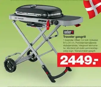 Bauhaus Traveler gasgrill tilbud