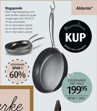 Kop & Kande Stegepande tilbud