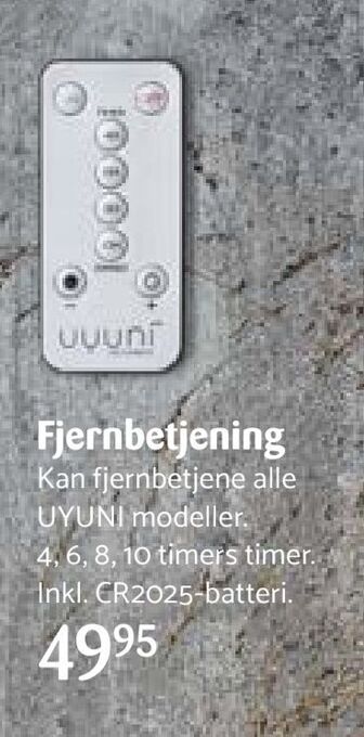 Kop & Kande Fjernbetjening tilbud