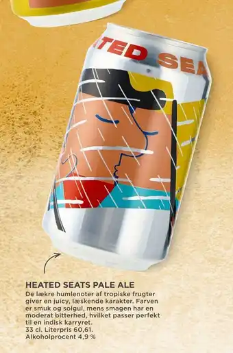 MENY Heated seats pale ale tilbud