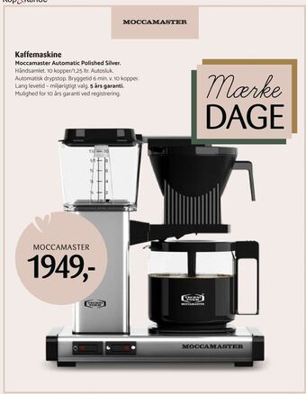 Kop & Kande Kaffemaskine tilbud