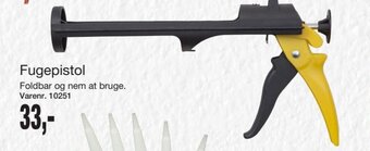 Harald Nyborg Fugepistol tilbud