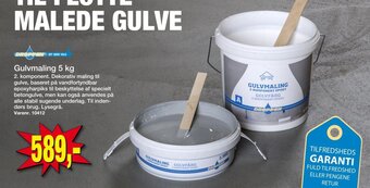 Harald Nyborg Gulvmaling 5 Kg tilbud
