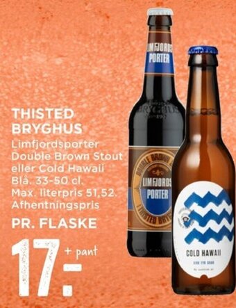 MENY Thisted Bryghus tilbud