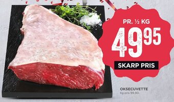 MENY Oksecuvette tilbud