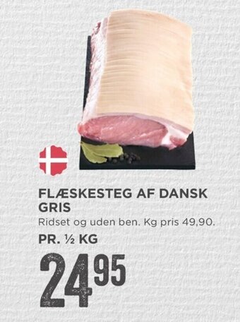 MENY Flæskesteg Af Dansk Gris tilbud