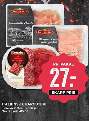 MENY Italiensk Charcuteri tilbud