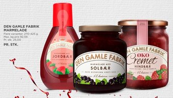 MENY Den Gamle Fabrik Marmelade tilbud