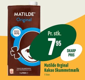 Min Købmand Matilde chokolademælk tilbud
