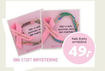 Kræftens bekæmpelse armbånd