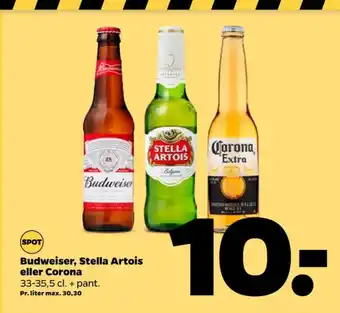 Netto Budweiser øl tilbud