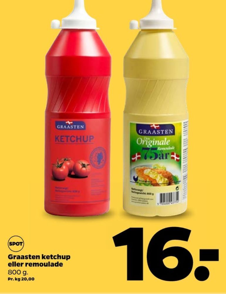 Graasten remoulade tilbud hos Netto