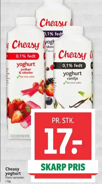 Cheasy yoghurt vanilje