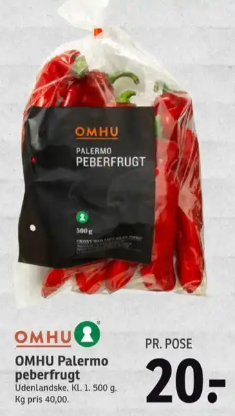 SPAR Omhu peberfrugt tilbud