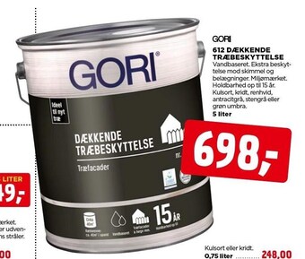 jem & fix 612 dækkende træbeskyttelse tilbud