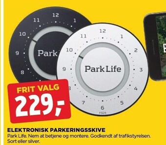 jem & fix Elektronisk parkeringsskive tilbud