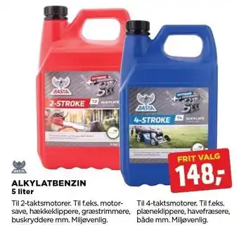 jem & fix Alkylatbenzin til 2-taksmotorer el. 4-taktsmotorer tilbud