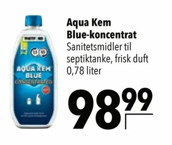 Citti Aqua Kem Blue-koncentrat tilbud