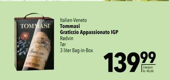 Citti Tommasi Graticcio Appassionato IGP tilbud