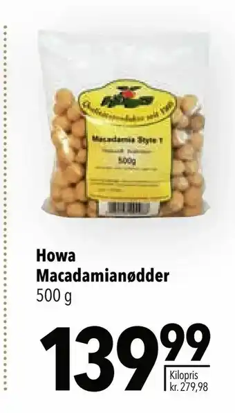 Howa Macadamianødder