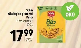 Citti Schär Økologisk glutenfri Pasta tilbud