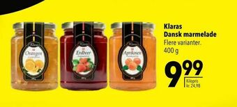 Citti Klaras Dansk marmelade tilbud
