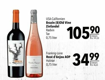 Citti Rosé d'Anjou AOP tilbud