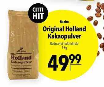 Citti Original Holland Kakaopulver tilbud