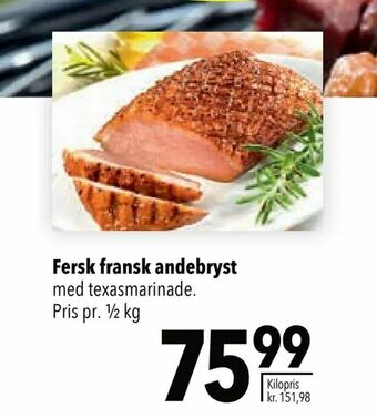 Citti Fersk fransk andebryst tilbud