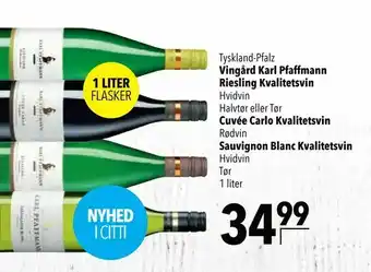Citti Cuvée Carlo Kvalitetsvin tilbud
