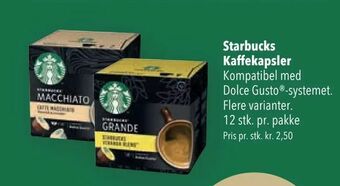 Citti Starbucks Kaffekapsler tilbud