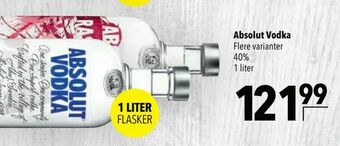 Citti Absolut Vodka tilbud