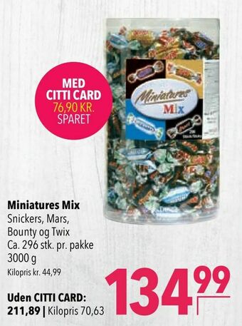 Citti Miniatures Mix tilbud