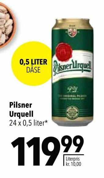 Citti Pilsner Urquell tilbud