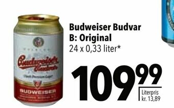 Citti Budweiser Budvar B: Original tilbud
