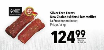 Citti Silver Fern Farms New Zealandsk fersk lammefilet tilbud