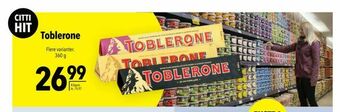 Citti Toblerone tilbud