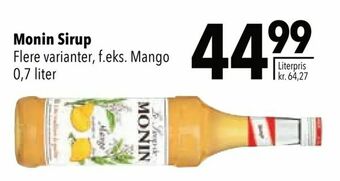 Citti Monin Sirup tilbud