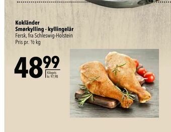 Citti Kokländer Smørkylling - kyllingelår tilbud