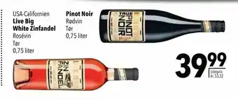 Citti Live Big White Zinfandel tilbud