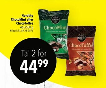 Citti Nordthy ChocoMint eller ChocoToffee tilbud