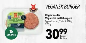 Rügenwalder Veganske mølleburgere