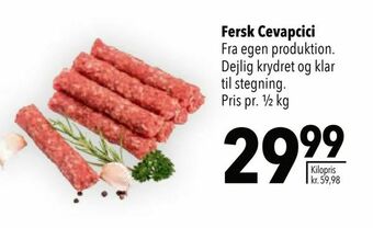 Citti Fersk Cevapcici tilbud