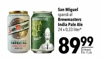 Citti San Miguel, Brewmasters India Pale Ale tilbud