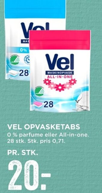 MENY Vel Opvasketabs tilbud