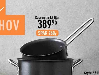 Imerco Kasserolle 1,8 liter tilbud