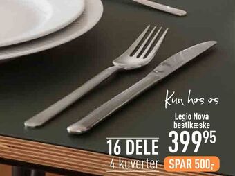 Imerco Legio nova bestikæske tilbud