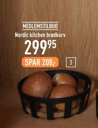 Imerco Nordic kitchen brødkurv tilbud