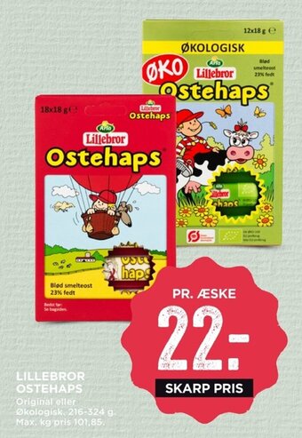 MENY Lillebror Ostehaps tilbud